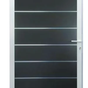 Jetzt Bestellen WPC Steckzaun Tor Norderney 90x175 cm | V-Line